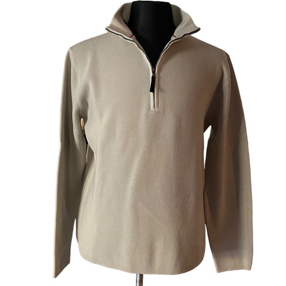 NWOT Banana Republic Men’s Pullover 1/2 Zip Sweater! - Picture 2 of 11